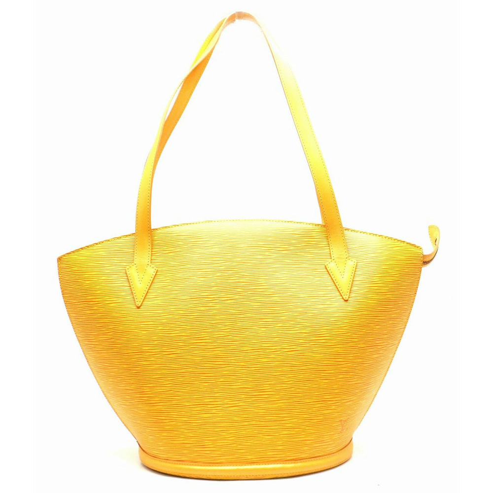 Louis Vuitton Epi Saint Jacques Shopping Shoulder Bag Leather Tassili Yellow s